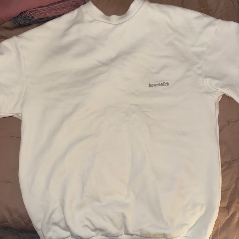 House of CB Cream Sweatshirt